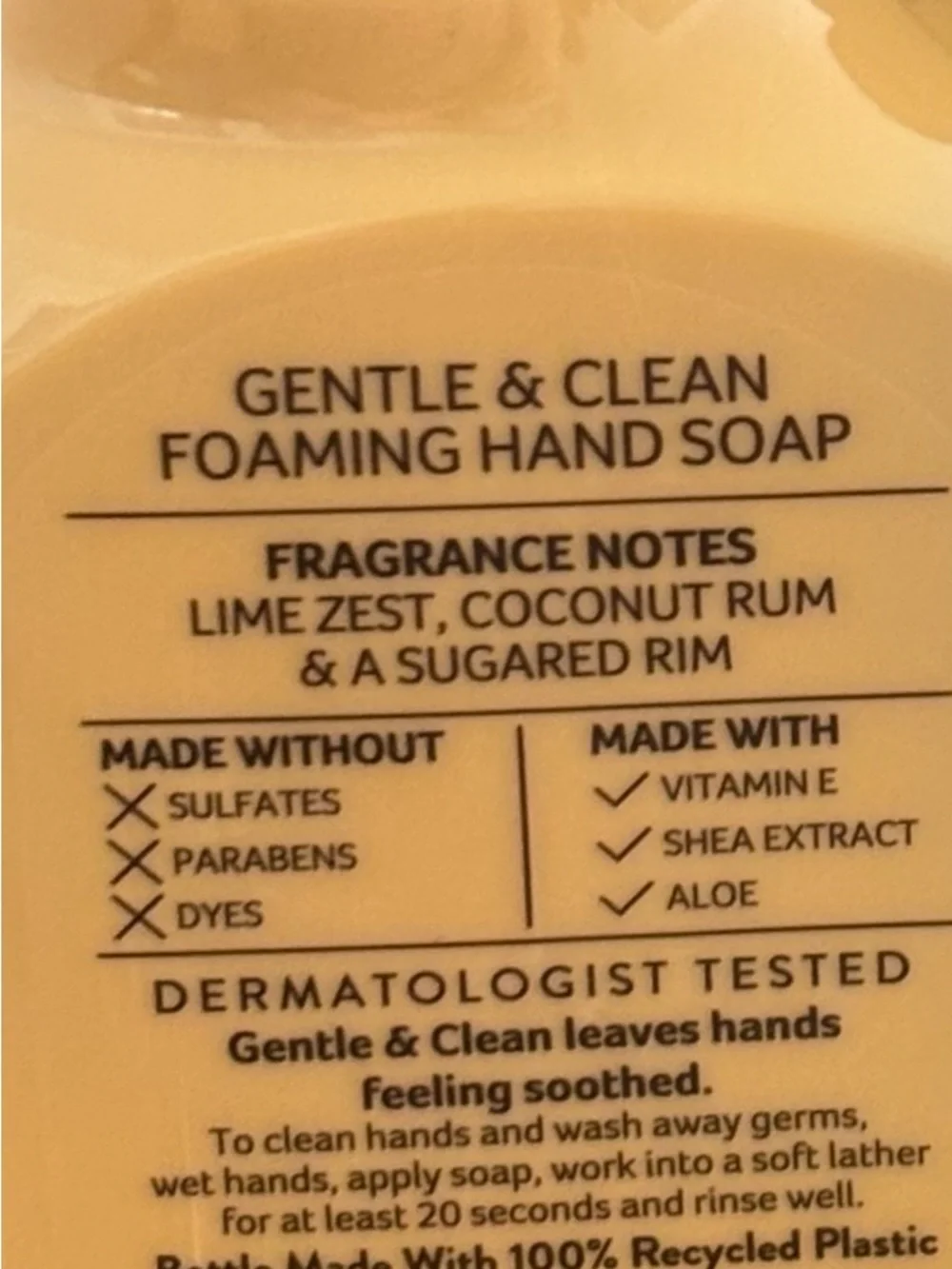 B&BW Sunset Citrus Margarita and Sweet Kiwi & Starfruit Foaming Hand Soaps - Picture 3 of 4